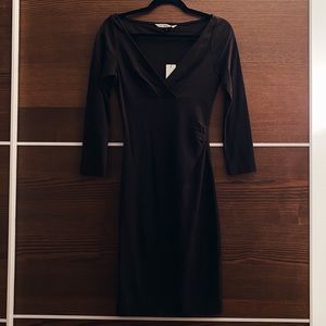 NWT Diane Von Furstenberg Brown Dress